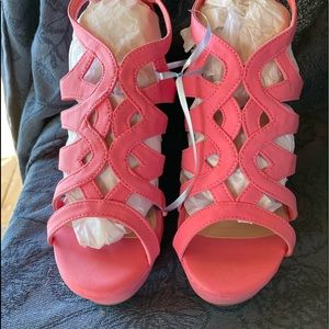 Pink heels